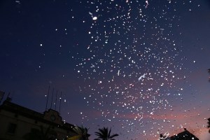 Confetti al cel, by Núria i JC on Flickr, licensed under Creative Commons