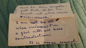 From my grandfather, Zalmen (z'l)